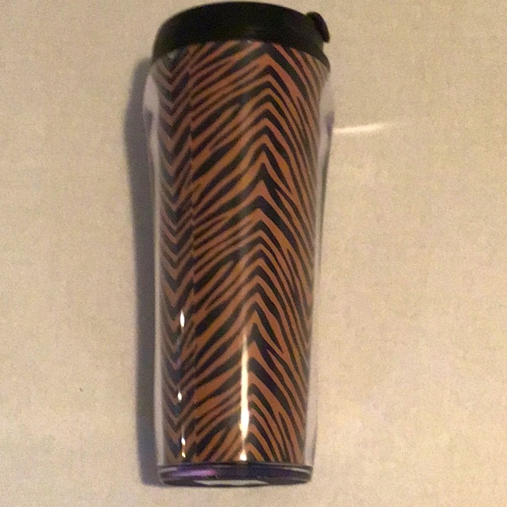 Vera Bradley Travel Mug Zebra Insulated 16 ounce